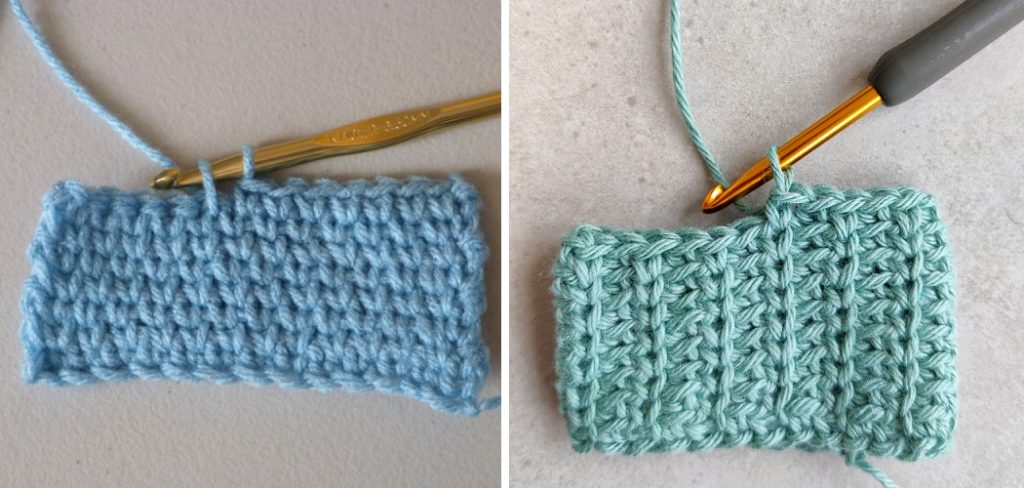 How to Crochet Knit Stitch