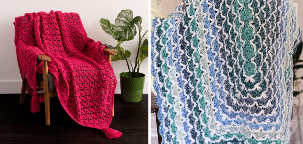 How to Crochet Shell Stitch Blanket