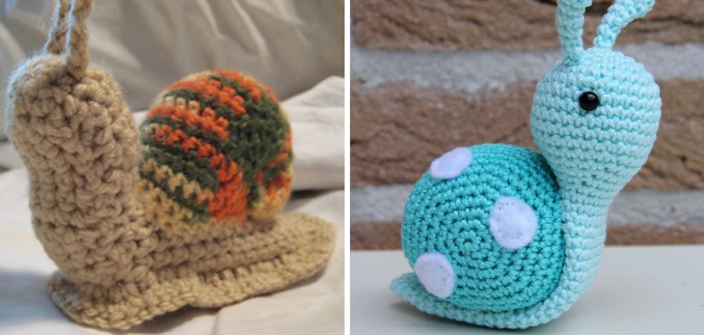 How to Crochet a Snail