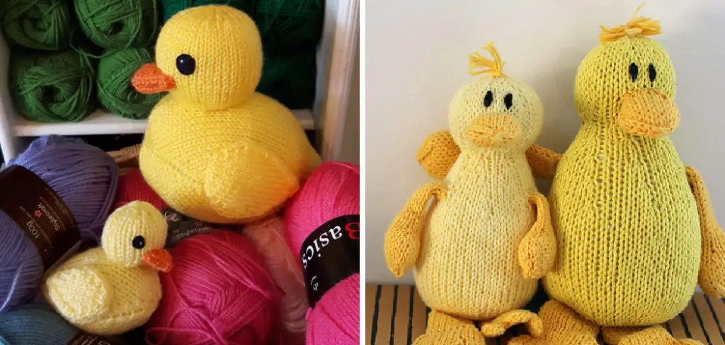 How to Knit a Duck for Beginners