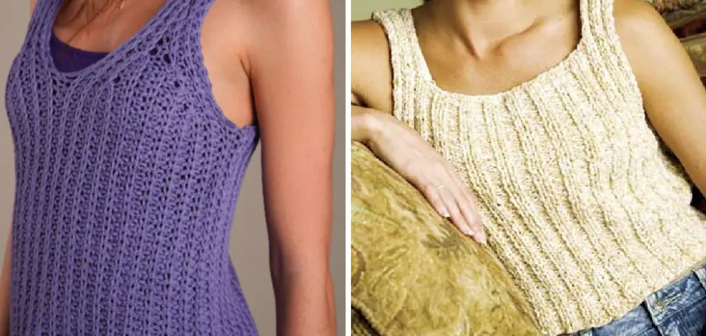 How to Knit a Tank Top