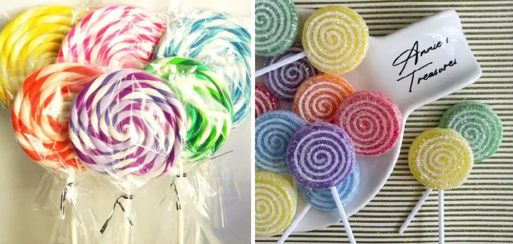 How to Make Fake Lollipops