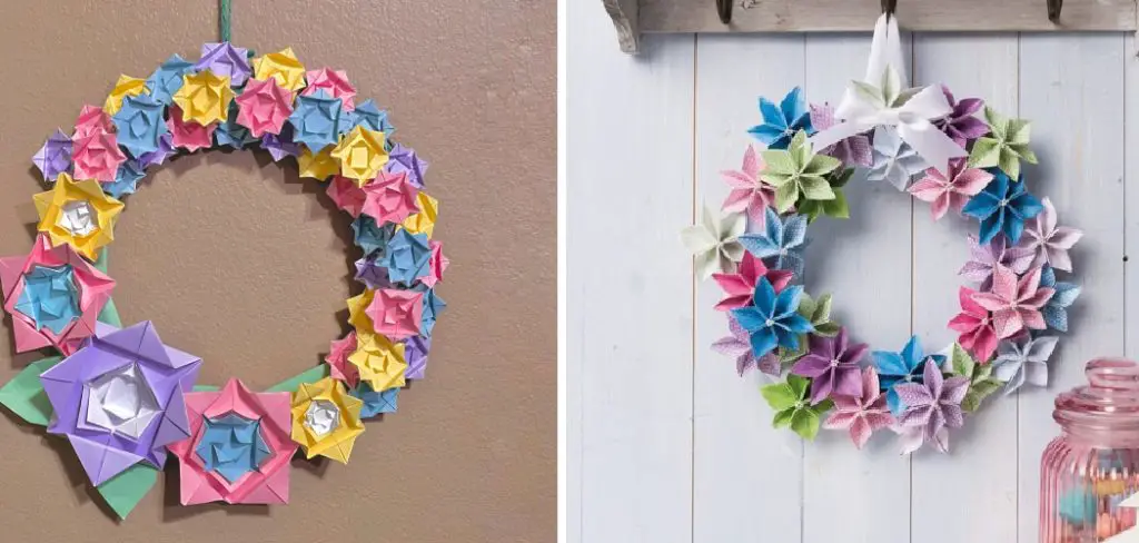 How to Make Origami Wreath