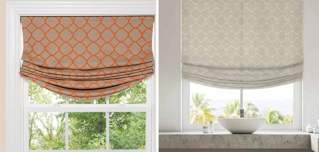 How to Make Relaxed Roman Shades