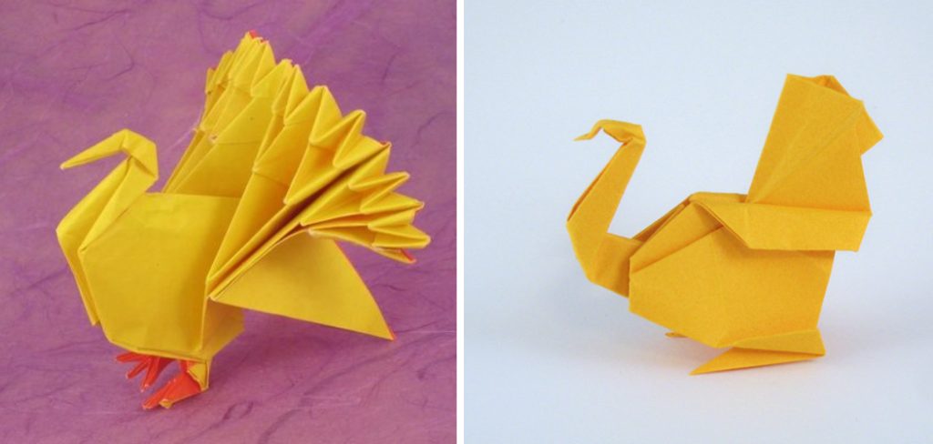 How to Make Turkey Origami