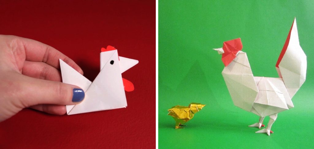 How to Make a Origami Chicken