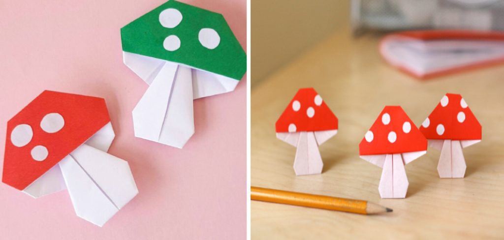 How to Make a Origami Mushroom