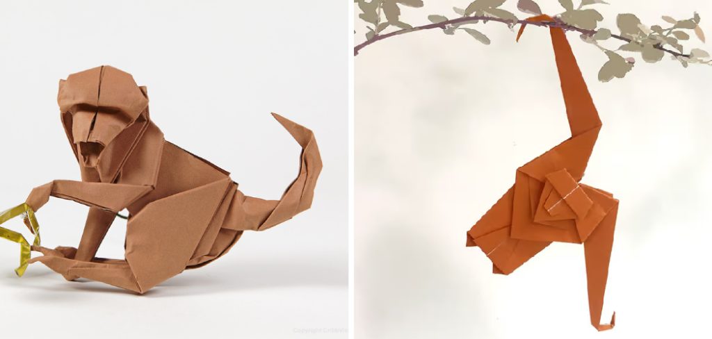 How to Make an Origami Monkey
