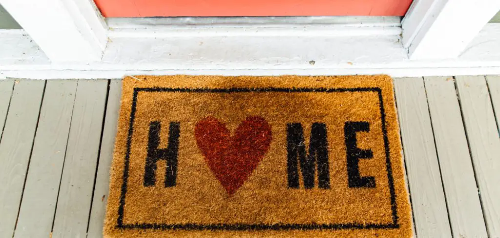 How to Seal a Painted Doormat
