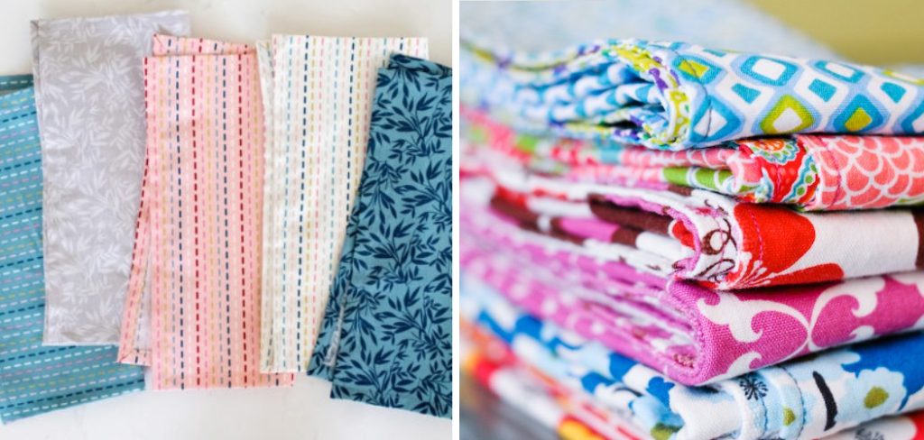 How to Sew Cloth Napkins