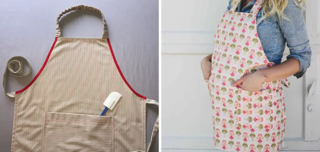 How to Sew an Apron With Pockets