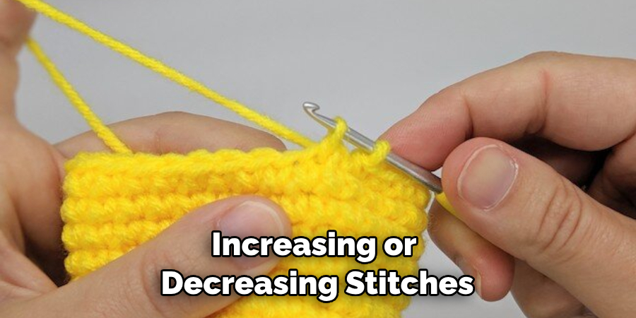 Increasing or Decreasing Stitches