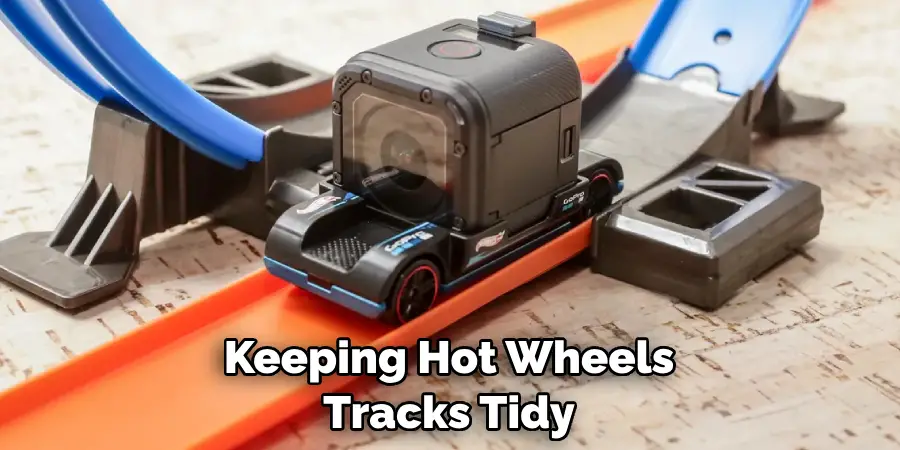Keeping Hot Wheels Tracks Tidy