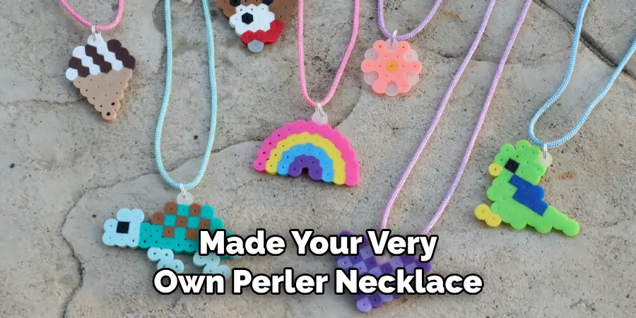 Made Your Very Own Perler Necklace