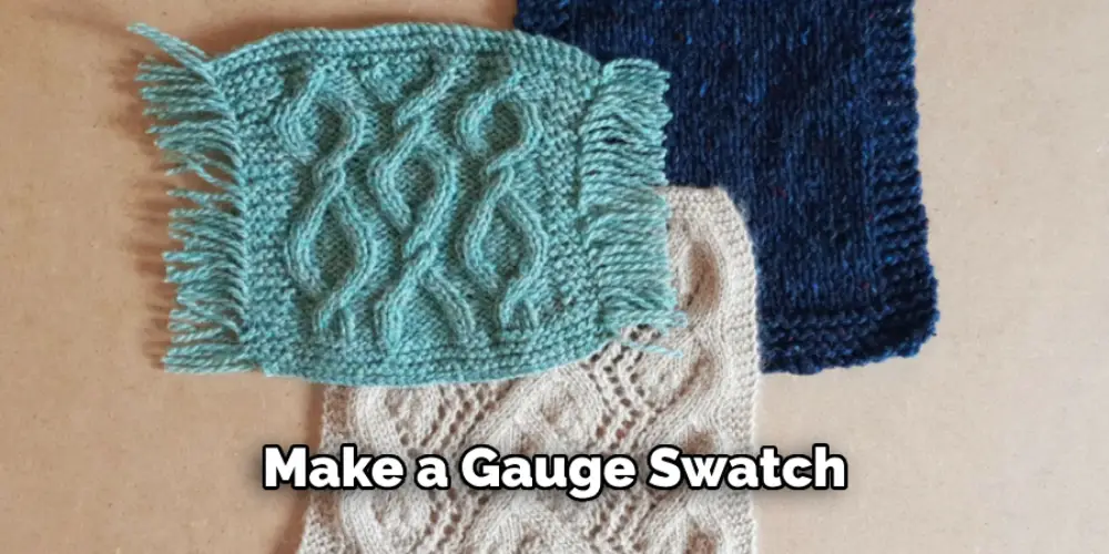 Make a Gauge Swatch