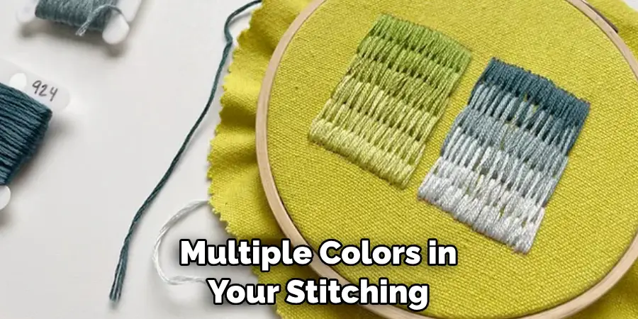 Multiple Colors in Your Stitching