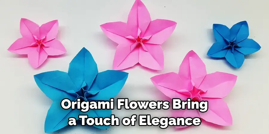 Origami Flowers Bring a Touch of Elegance