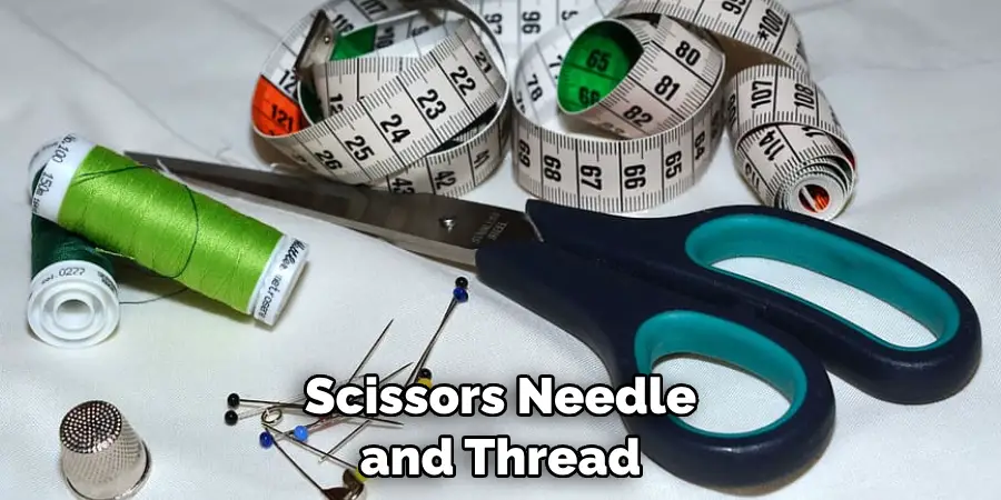 Scissors Needle and Thread