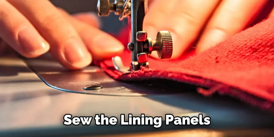 Sew the Lining Panels
