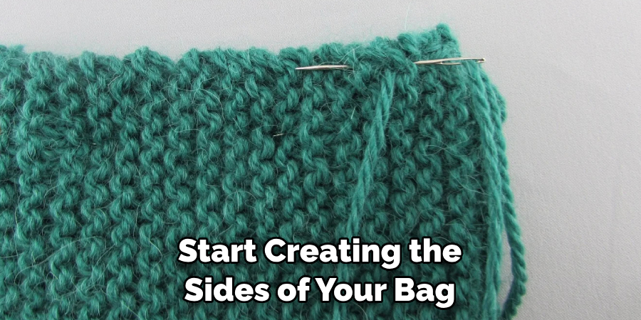 Start Creating the Sides of Your Bag