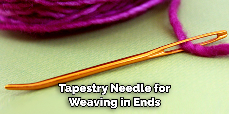 Tapestry Needle for Weaving in Ends