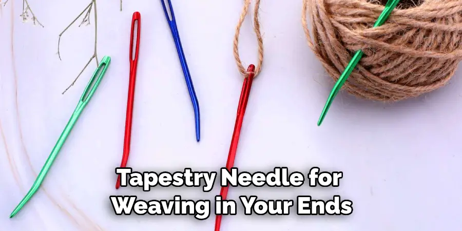 Tapestry Needle for Weaving in Your Ends