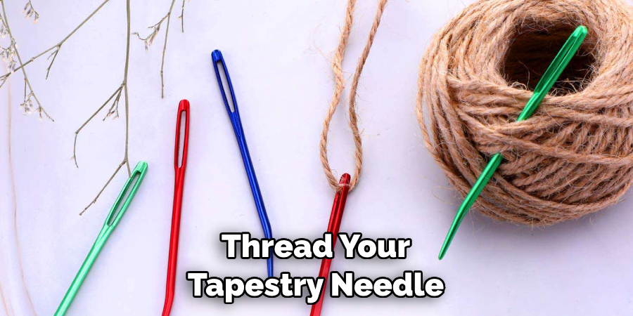 Thread Your Tapestry Needle