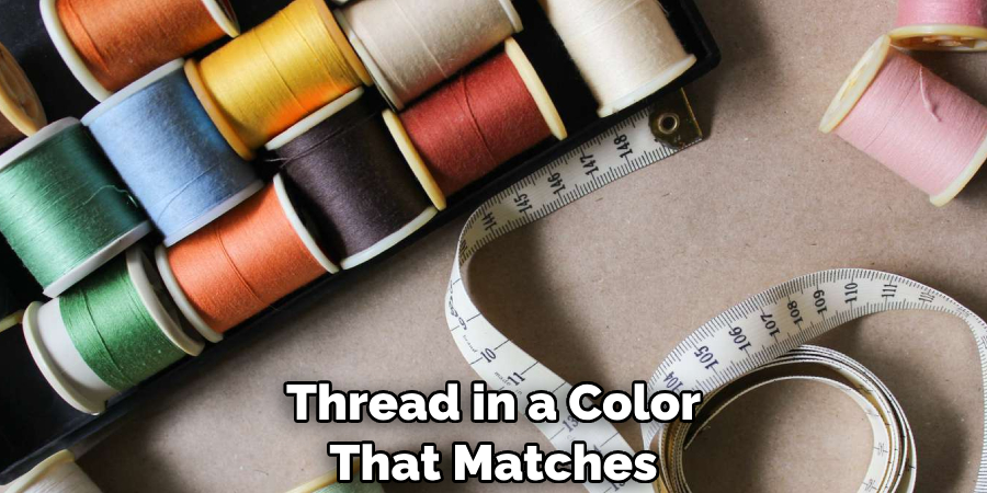 Thread in a Color That Matches