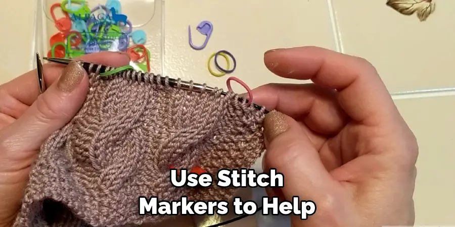 Use Stitch Markers to Help