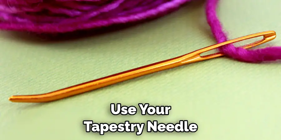 Use Your Tapestry Needle