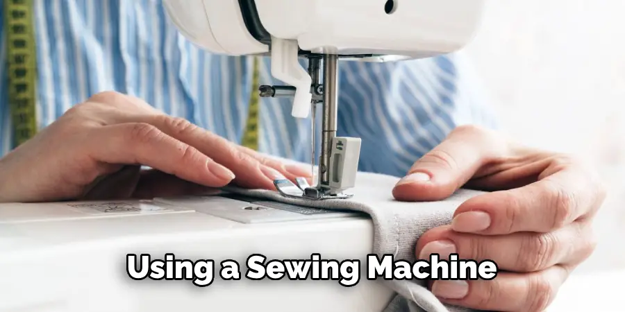 Using a Sewing Machine