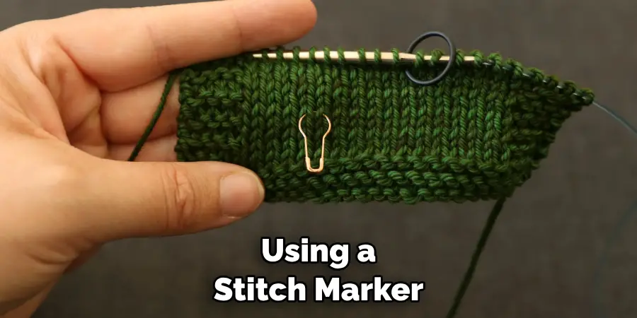 Using a Stitch Marker