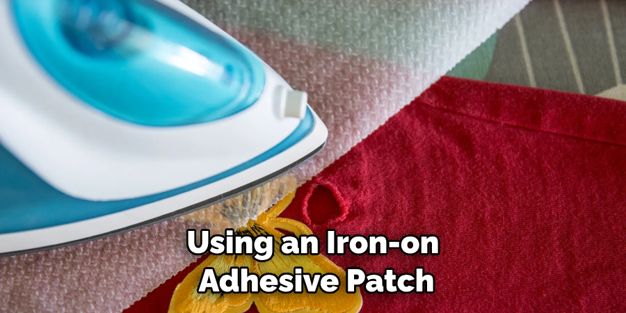 Using an Iron-on Adhesive Patch