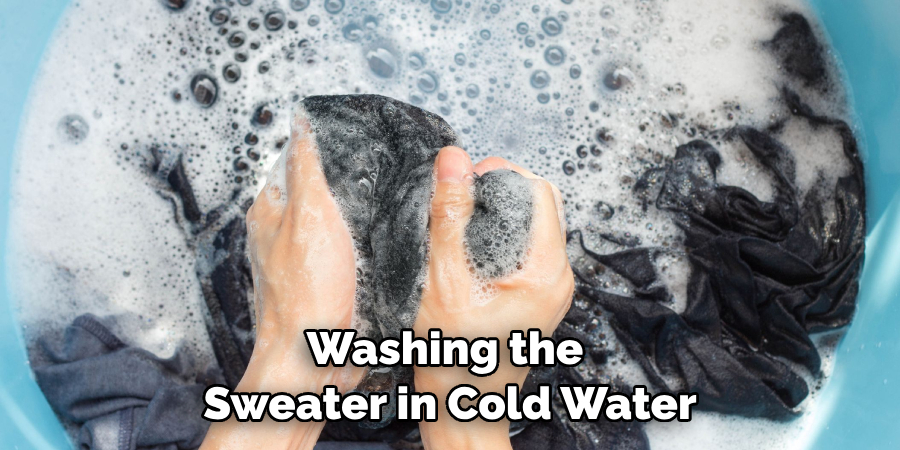 Washing the Sweater in Cold Water