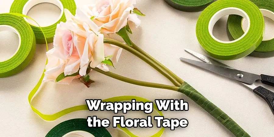 Wrapping With the Floral Tape