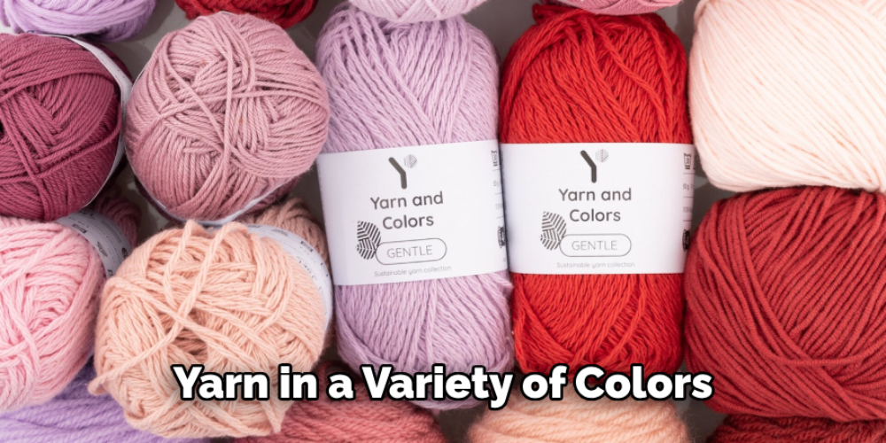 Yarn in a Variety of Colors
