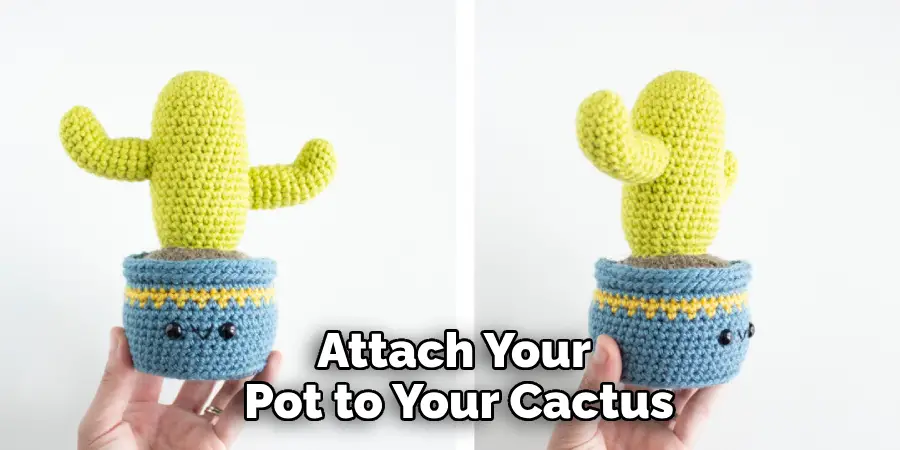 Attach Your Pot to Your Cactus