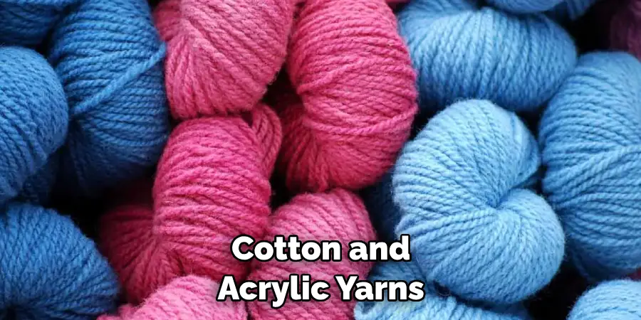 Cotton and Acrylic Yarns