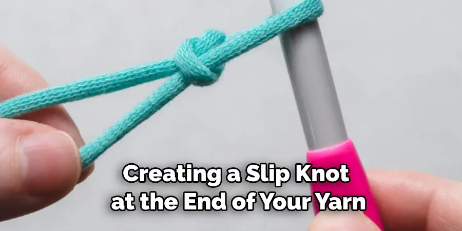 Creating a Slip Knot at the End of Your Yarn