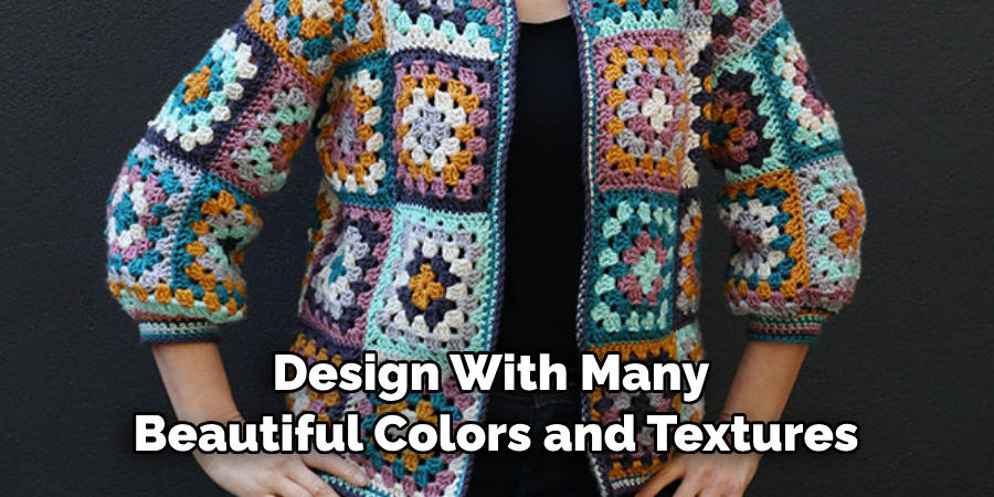 Design With Many Beautiful Colors and Textures