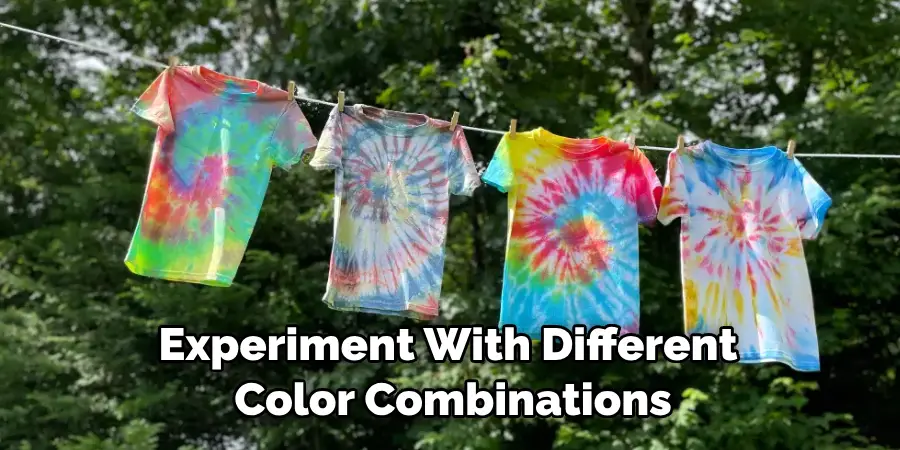 Experiment With Different Color Combinations
