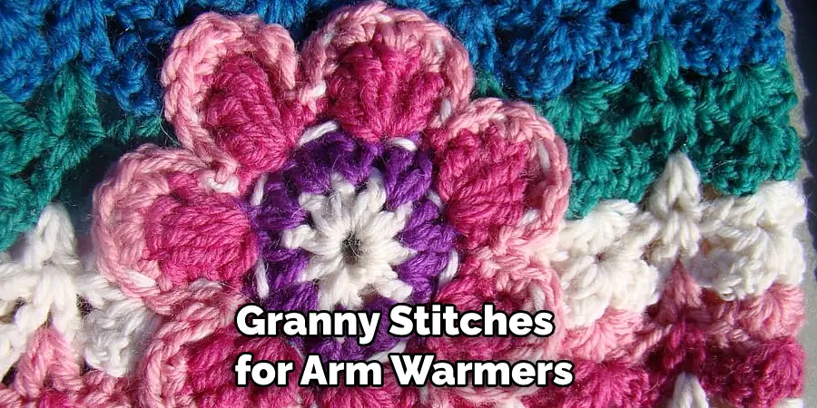 Granny Stitches  for Arm Warmers