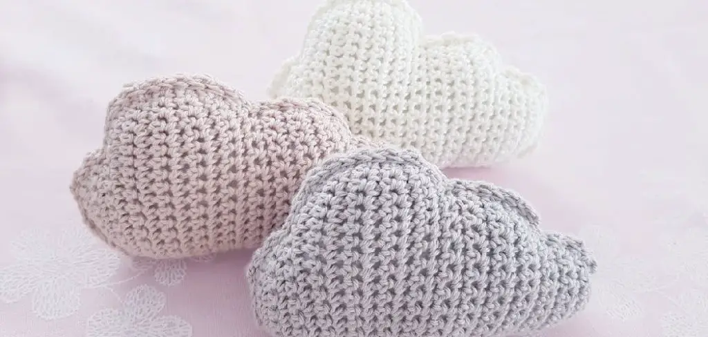 How to Crochet a Cloud Pillow