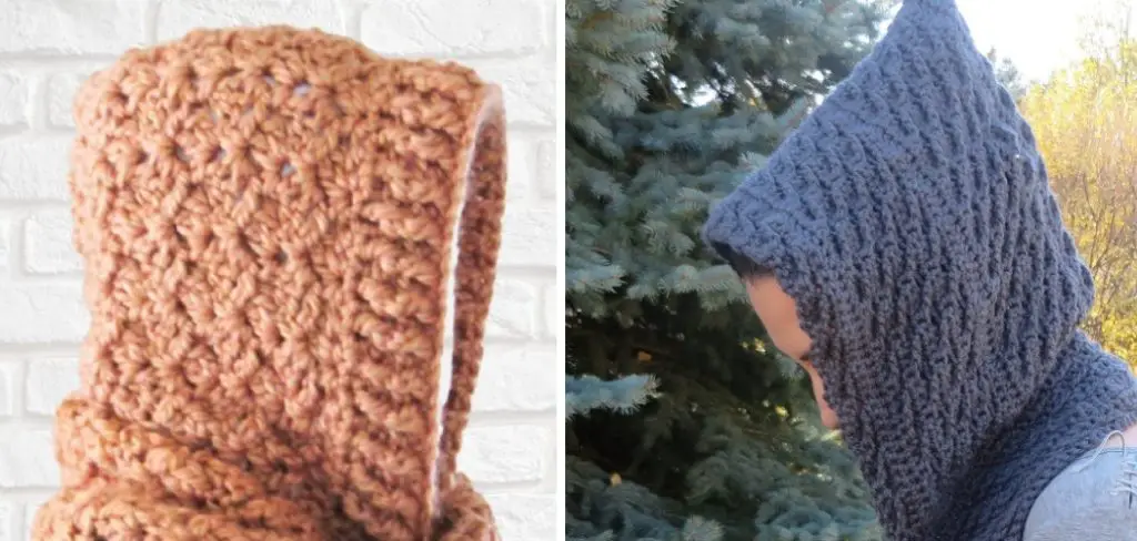 How to Crochet a Hooded Scarf