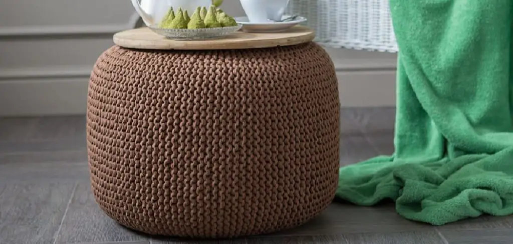 How to Crochet a Pouf
