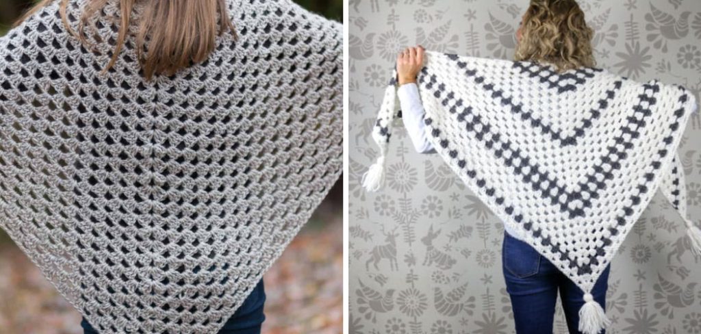 How to Crochet a Triangle Shawl