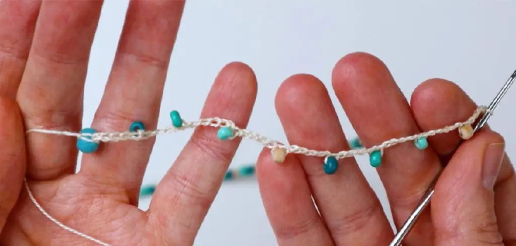 How to Crochet with Beads Necklaces