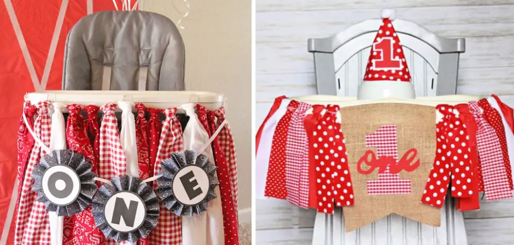 How to Make a High Chair Banner