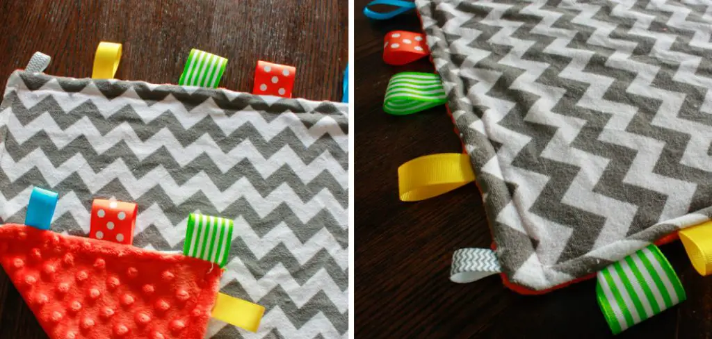 How to Make a Taggie Blanket