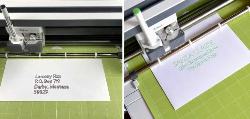 How to Write on Envelopes with Cricut